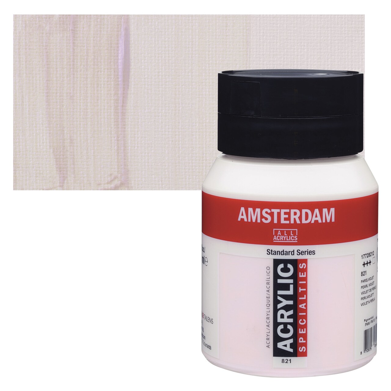Amsterdam Standard Series Acrylic - Pearl Violet, 500 ml bottle